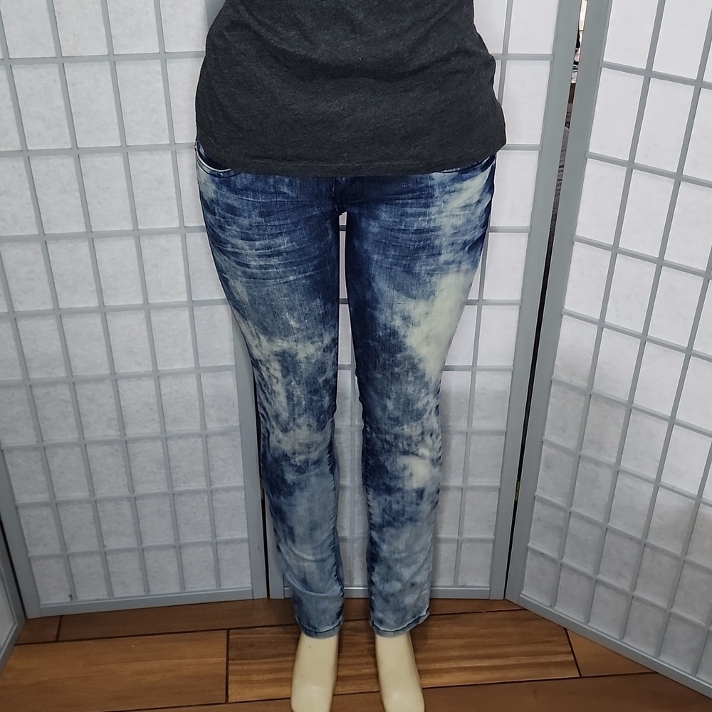 U-51 heavy washed jeans